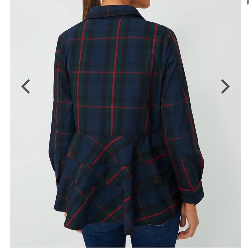 XS Pomander Place Fraser Plaid Ashlen Blouse - Picture 3 of 16